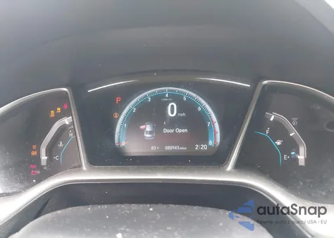 2018 Honda Civic Ex from USA, damaged, VIN 2HGFC2F76JH551372